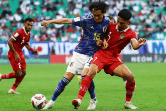 Timnas Indo vs jepang