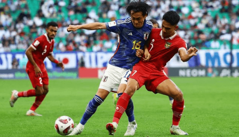 Timnas Indo vs jepang