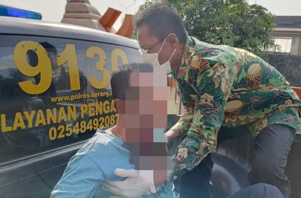 1 Keluarga di Bogeg Kota Serang Mengeroyok Tetangganya Hingga Tewas 2 Viral