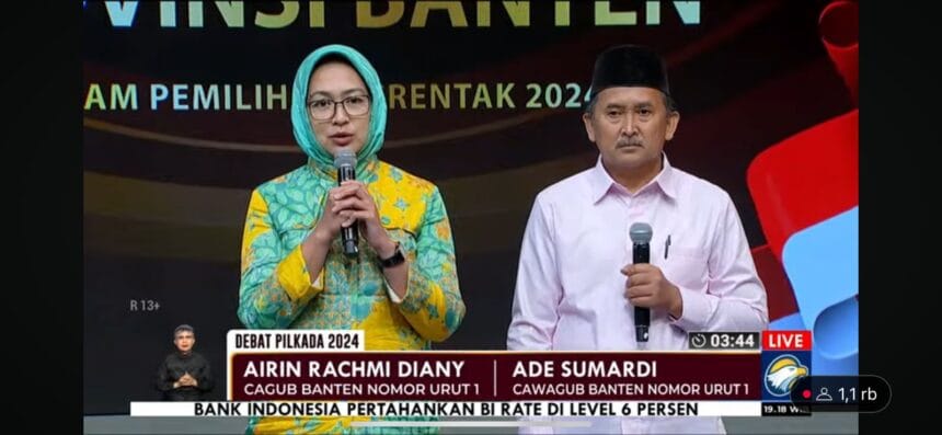 Debat Pilgub Banten 2024