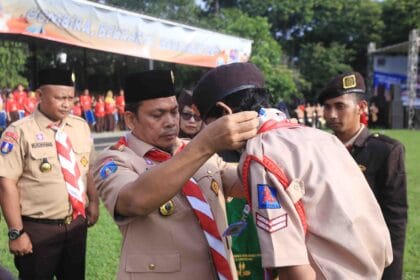48419buka jambore tingkat kota doktor nurdin sampaikan soal pendidikan karakter 48419