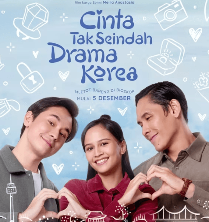 Film Cinta Tak Seindah Drama Korea Siap Tayang 5 Desember 2024 2 Film