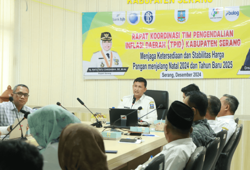 Jelang Nataru 2025, TPID Pastikan Stok Pangan di Kabupaten Serang Aman 2 Nataru 2025