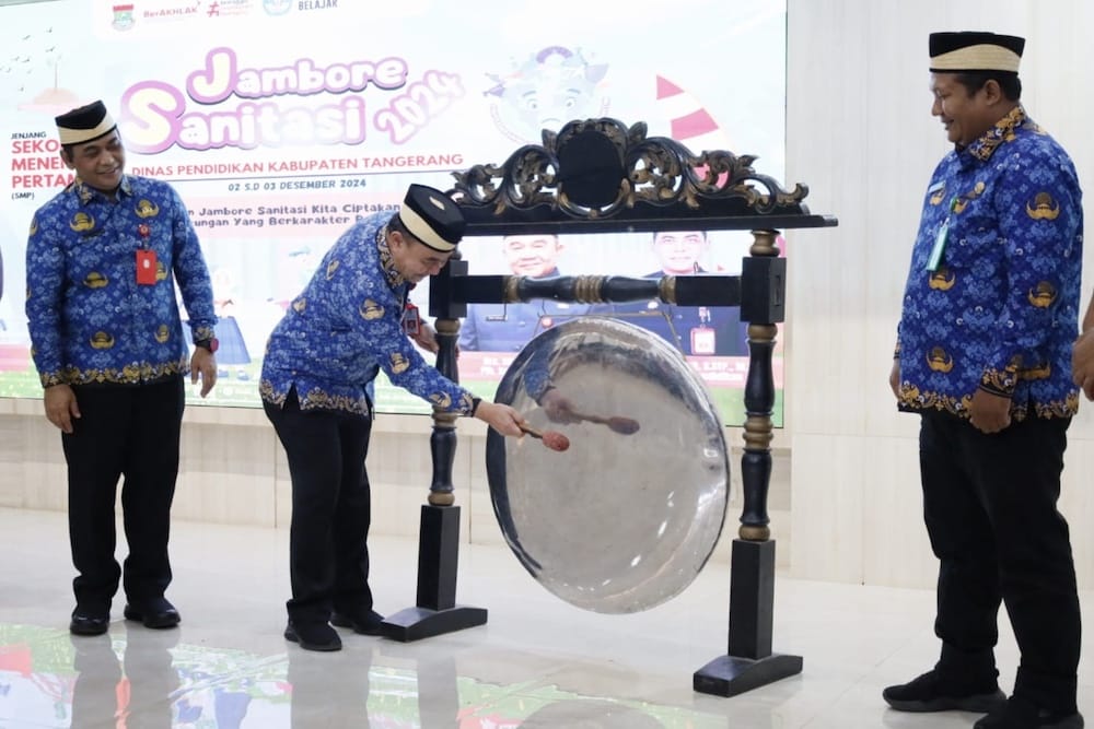 Pemkab Tangerang Gelar Jambore Sanitasi Sekolah SMP 2024 2 Jambore Sanitasi Sekolah
