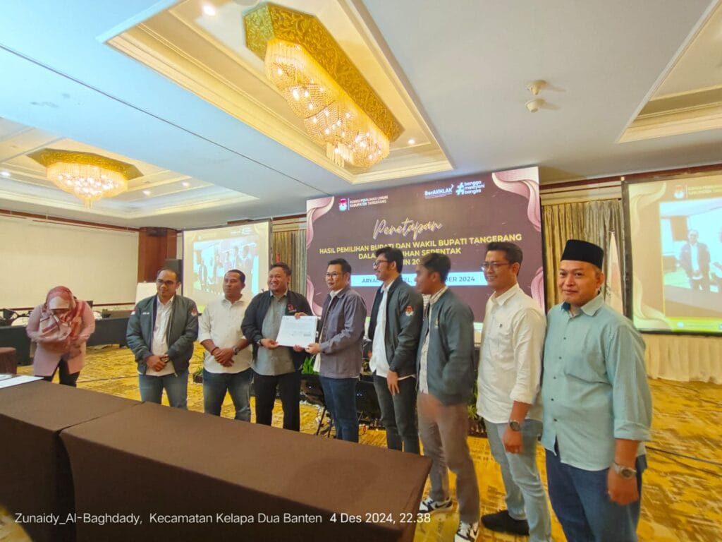 Raih Kemenangan Sempurna di Pilkada Tangerang 2024, Maesyal-Intan Unggul di Seluruh Kecamatan 2 Pilkada Tangerang