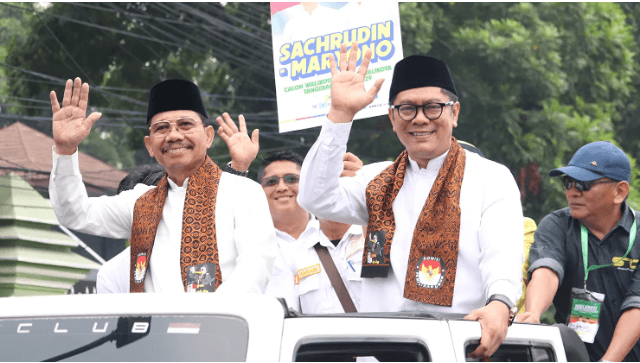 Pasangan Sachrudin-Maryono Lebih Unggul