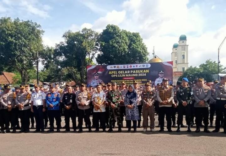 Amankan Nataru 2025, Polres Serang Kerahkan 139 Personel 2 Nataru 2025