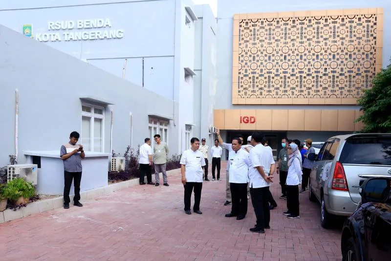 RSUD Benda Resmi Beroperasi Setelah 31 Hari, Nurdin Tinjau Pelayanan 1 RSUD Benda Resmi Beroperasi