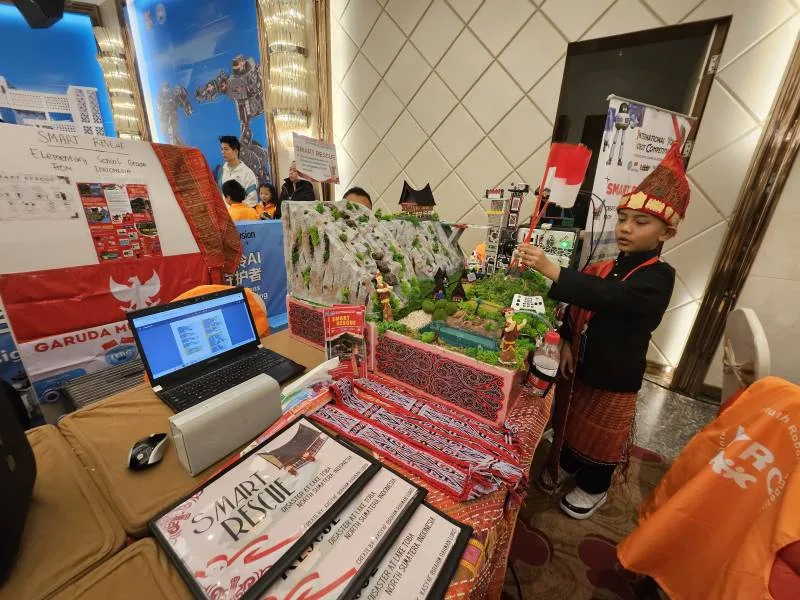 IYRC: Pelajar SD Asal Kota Tangerang Raih Juara Umum Kompetisi Robotik di China 2 Kasyaf, Juara Umum Robotik di China