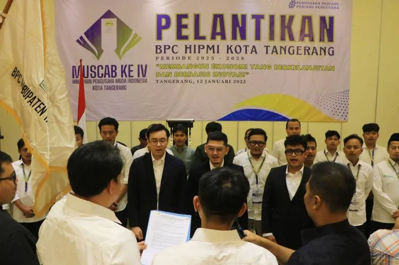 Pelantikan HIMPI baru Kota Tangerang