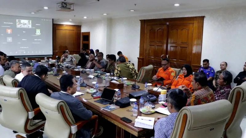 Outlet Saluran Pembuangan Kali Perancis Dangkal, Nurdin Gelar Rakor 2 Saluran Pembuangan Kali Perancis Dangkal
