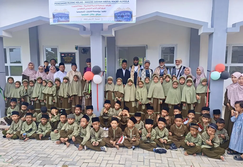 MITQ Azzahra Kragilan Serang Resmikan Ruang Kelas Baru 2 MITQ Azzahra