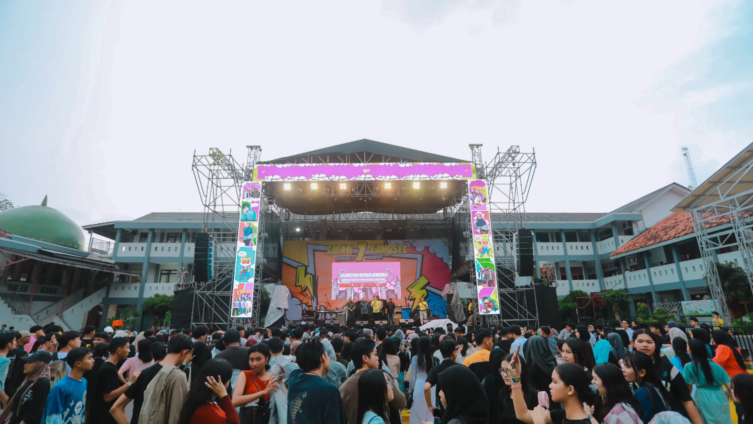 Fusion 2024 SMAN 7 Tangsel Berlangsung Meriah, Pilar Puji Lebih Keren 2 Fusion 2024 SMAN 7 Tangsel