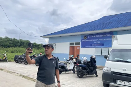 Dapur makan bergizi gratis di Tangsel