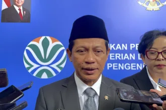 Pagar laut di Tangerang