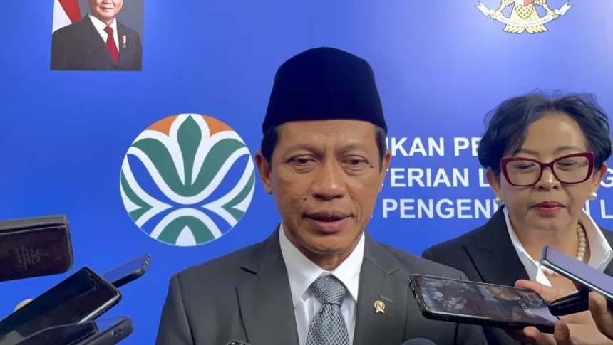 Pagar laut di Tangerang