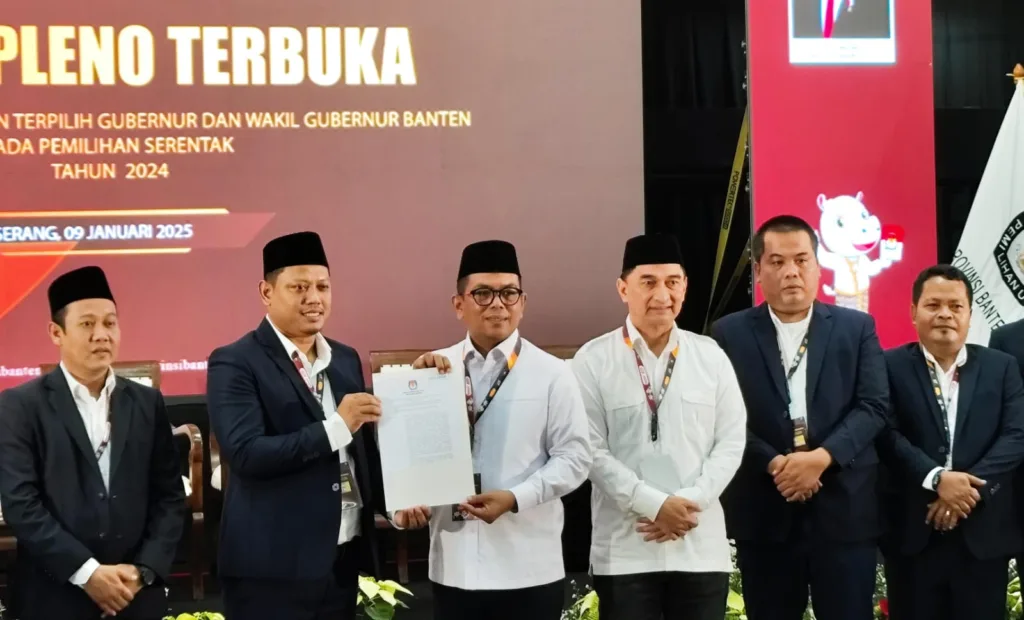 KPU Tetapkan Andra Soni-Dimyati Natakusumah Jadi Gubernur Terpilih 2025-2030 2 Andra Soni