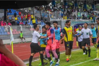 Suporter Persikota Tangerang vs PSKC Cimahi