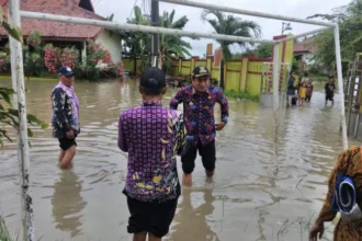 Banjir di kecamatan mekar baru