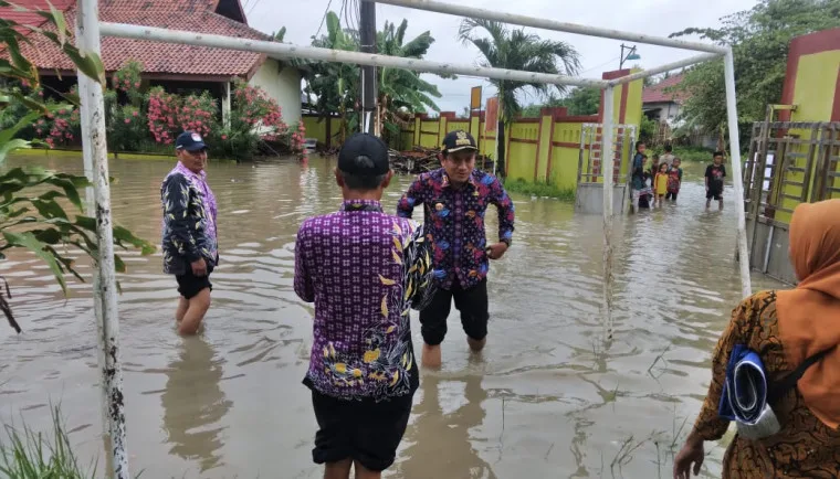 Banjir di kecamatan mekar baru
