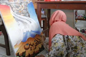 kaligrafi kontemporer MTQ