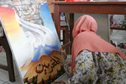 kaligrafi kontemporer MTQ