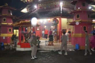 Satpol PP Kabupaten Tangerang Jaga Vihara