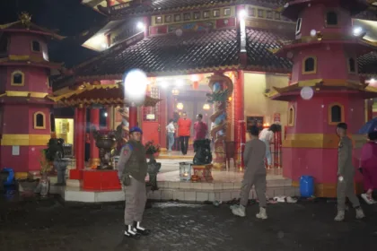 Satpol PP Kabupaten Tangerang Jaga Vihara