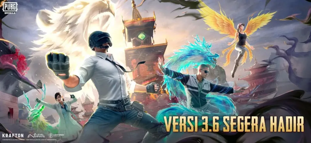 Update PUBG Mobile Terbaru Versi 3.6: Sacred Quartet, Bisa Tunggangi Panda 2 PUBG Mobile