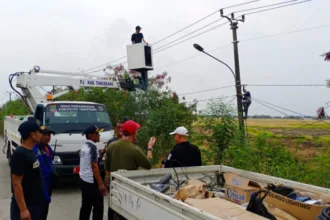 PJU terpasang di Kabupaten Tangerang
