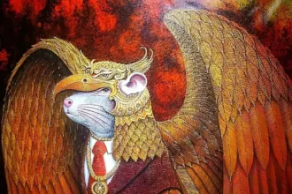 Lukisan Garuda Tikus
