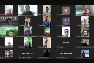 Pagar laut di Tangerang