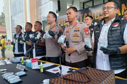 Polres Tangsel Ringkus Pengedar Ekstasi