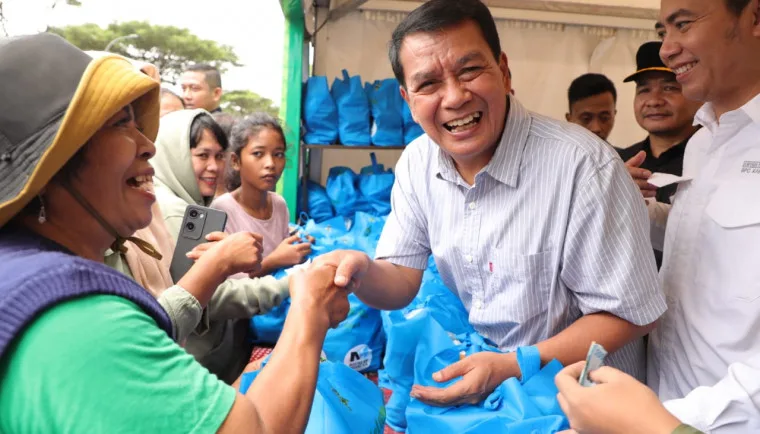 BPC HIPMI Gelar Bazar Sembako Murah