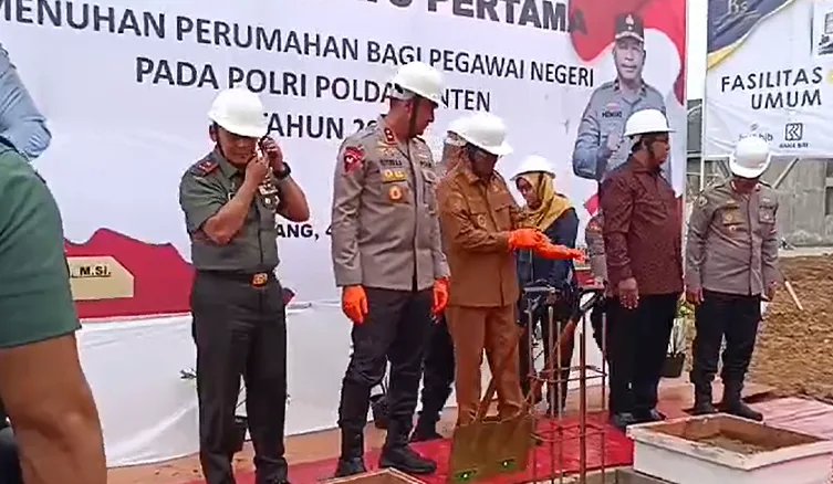 Polda Banten Bangun 100 Unit Rumah Layak Huni 2 Polda Banten