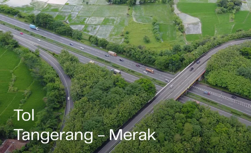 Tol Tangerang-Merak Diprediksi Dilalui 3,4 Juta Kendaraan Saat Puncak Mudik Lebaran 1 Tol Tangerang-Merak