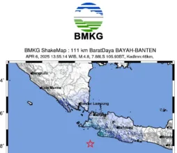 Bayah Diguncang Gempa