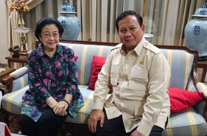 Prabowo temui Megawati malam hari