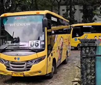 Bus Sekolah Gratis Pemkot Tangsel