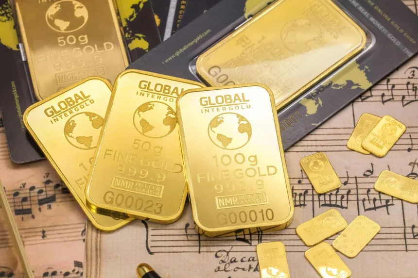 Harga emas turun anjlok