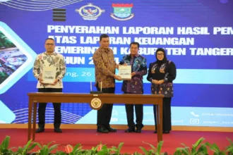 Kabupaten Tangerang Raih opini WTP ke 17