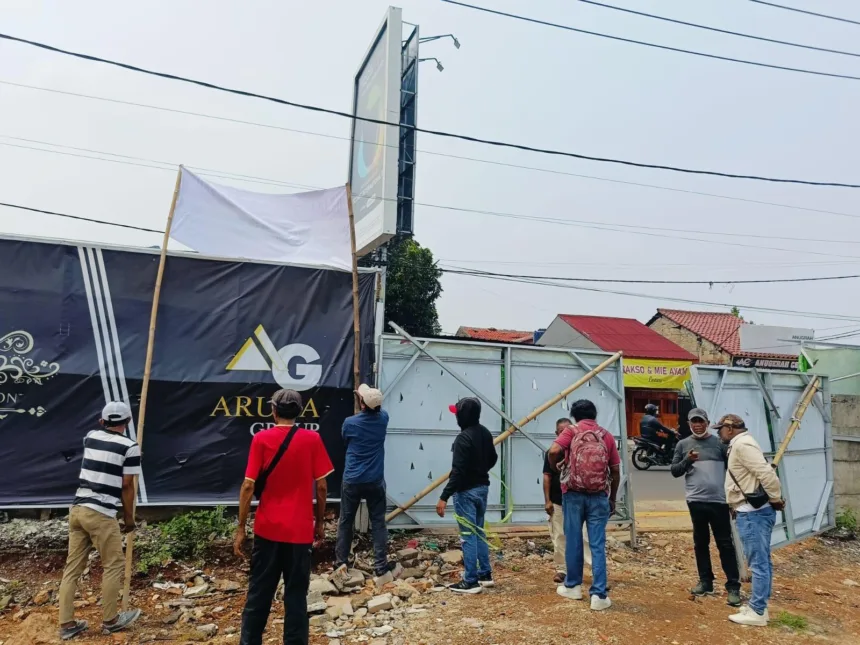 Oknum Ormas di Kota Tangerang Duduki Lahan Milik Warga 1 Ormas di Kota Tangerang