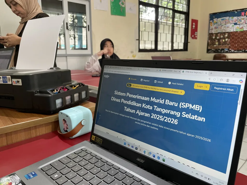 SPMB Online di SDN Muncul 03 Tangsel Berjalan Lancar 2 SDN Muncul 03