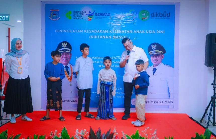 85 Anak Ikuti Sunat Massal Gratis di RSUD Pondok Aren, Sekda Tangsel: Sederhana Tapi Berdampak 1 Sunatan Massal