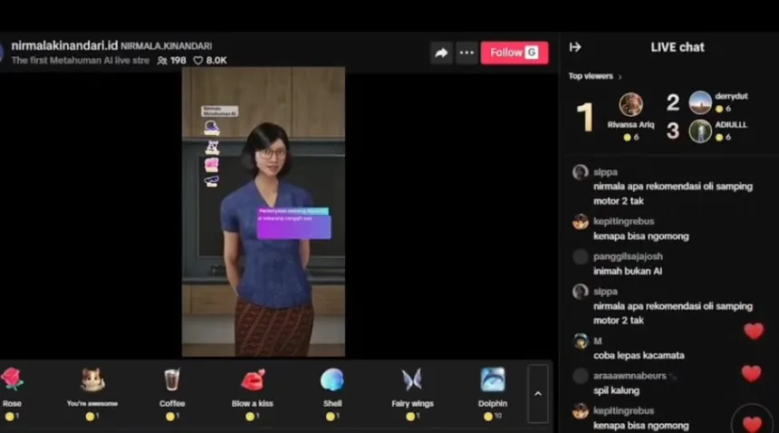Project Nirmala Jadi AI Interaktif Tanpa Operator 1 Project Nirmala