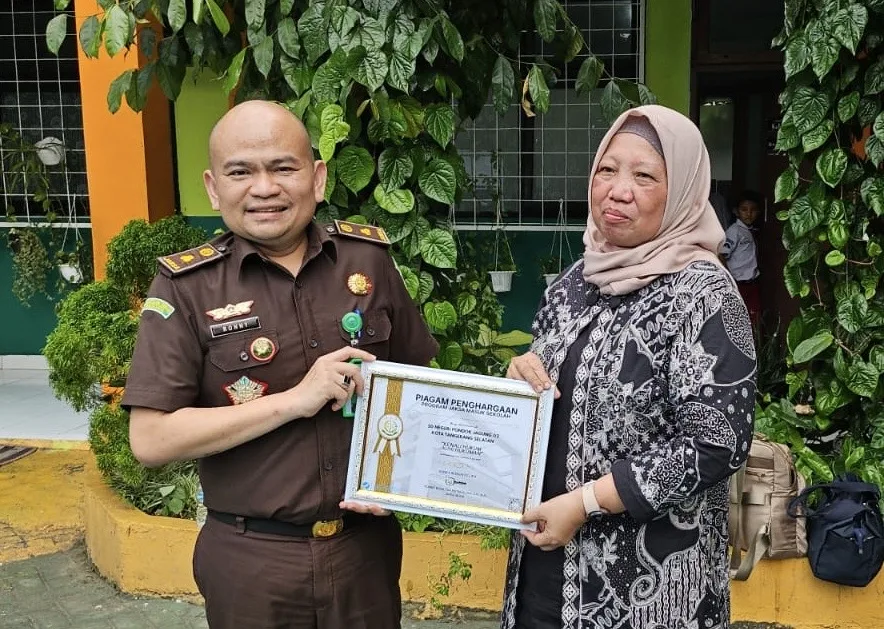 Jaksa Masuk Sekolah Kejari Tangsel di SDN Pondok Jagung 02, Siswa Melek Hukum Sejak Dini 2 Kejari Tangsel