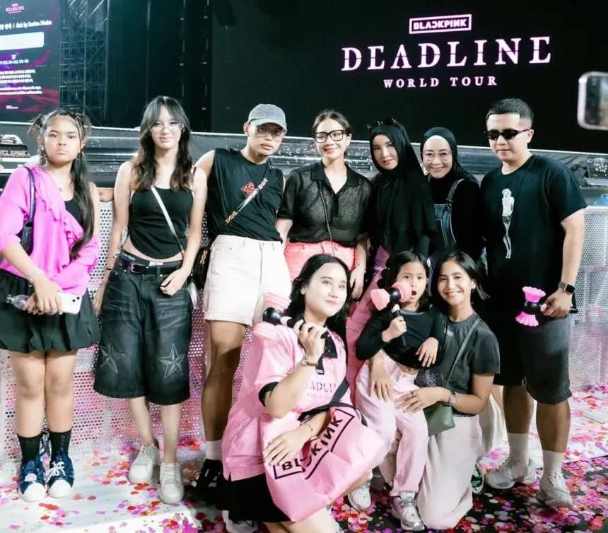 Konser BLACKPINK 2025 di Korea Meriah, Dihadiri KPOP Ternama 1 Konser Blackpink 2025