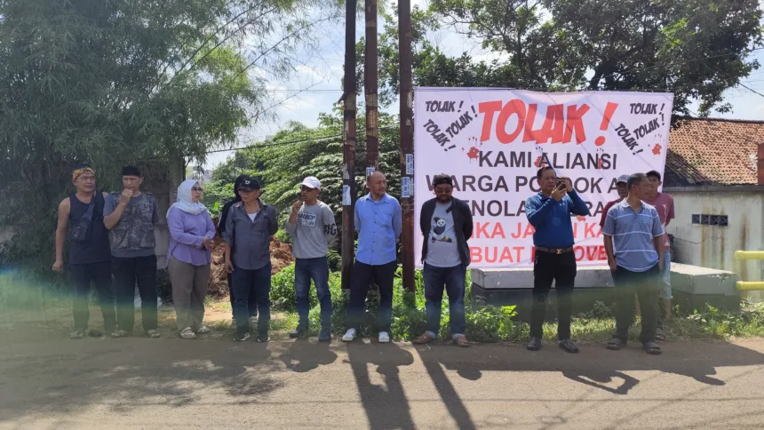 Warga Tolak Pembangunan Flyover di Pondok Aren Tangsel, Khawatir Banjir 1 Flyover di Pondok Aren