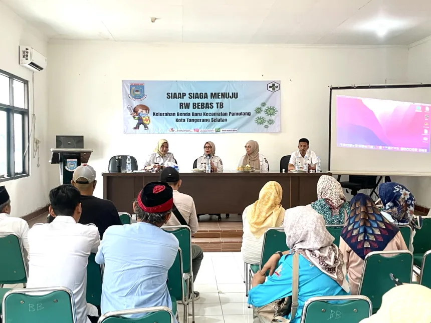 Dinkes Tangsel Deklarasikan 3 RW Bebas TBC di Benda Baru Pamulang 1 Dinkes Tangsel