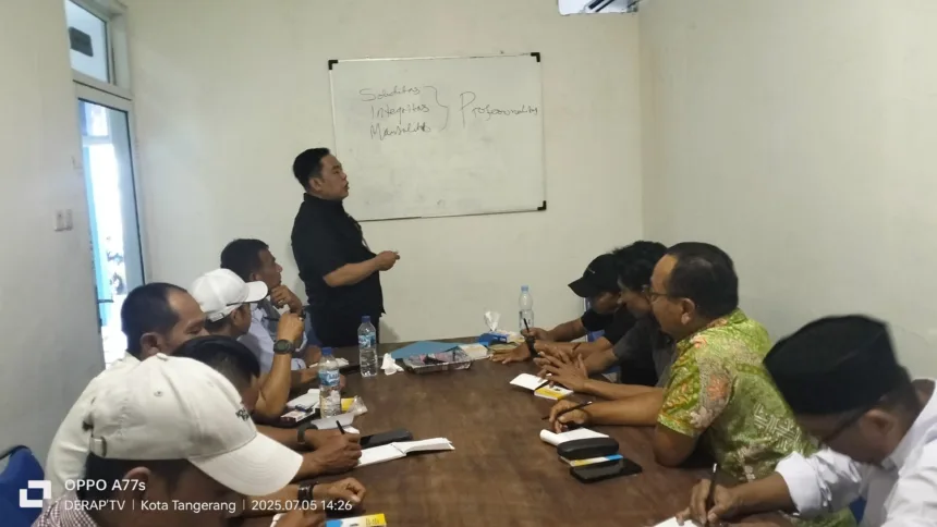 Orientasi PWI Tangerang, Bentuk Wartawan Kompeten 1 Orientasi PWI Tangerang